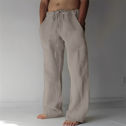 Arthur – Wide Linen Pants for Men