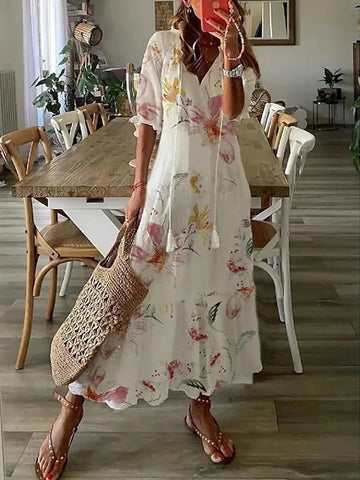 Claidel - Bohemien Faszinierendes Kleid